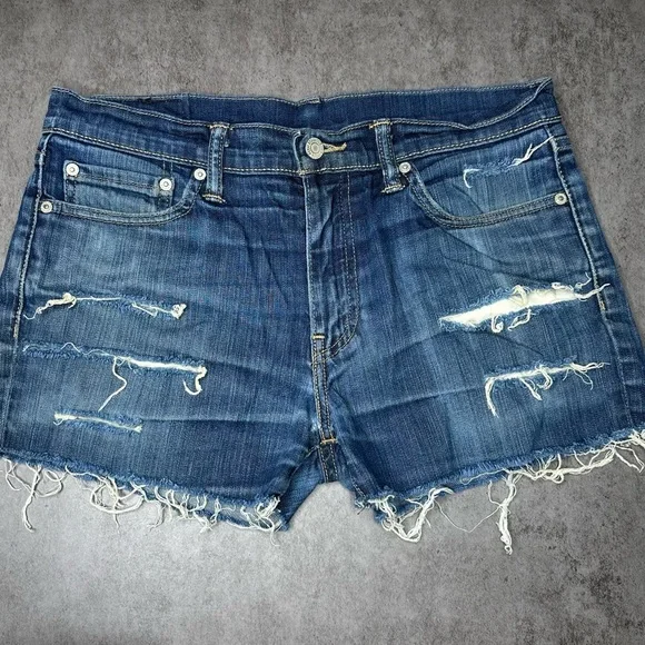 Levi's 511 Cut-off Denim Shorts - Picture 4 of 7